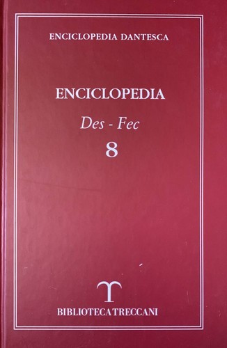 Enciclopedia dantesca volume - enciclopedia,