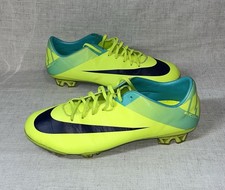 Scarpe da calcio Nike Mercurial Vapor VII FG 441976-754 da uomo Volt verdi taglia UK 11