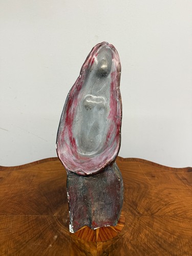 Scultura gesso anni mid - in,