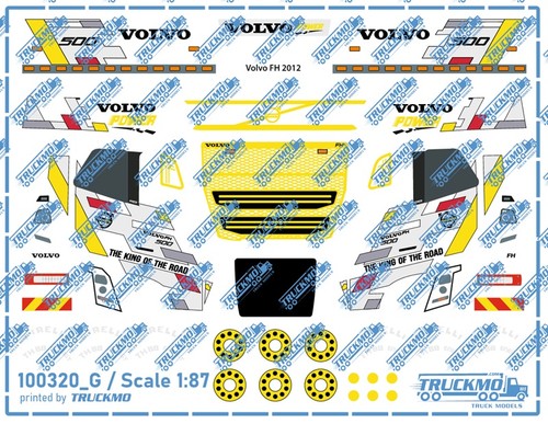Decalcomanie truckmo volvo - truckmo,