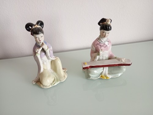Statuette geishe giapponesi - , in