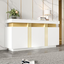 Credenza Bianca Con Cassetti