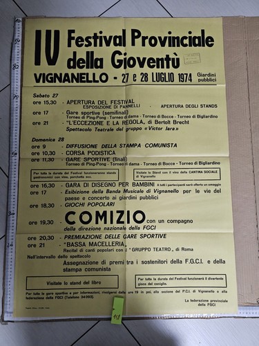 Manifesto viterbo vignanello - manifesto,