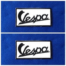 A Pair Of Vespa Scooter