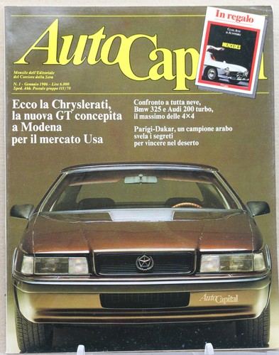 Rivista auto capital bmw 325 - rivista,