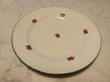 VECCHIO PIATTO PIANO CERAMICA