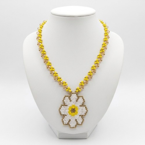 Collana boho floreale - collana,