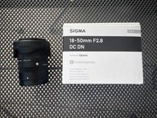 Sigma 18-50mm f2.8 sony emount