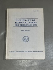 Dictionary Of Technical Terms For Aerospace Use 1st Edition 1965 NASA SP-7 D5