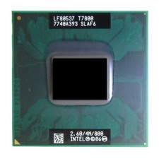 Intel core duo t7800 - 2, ghz