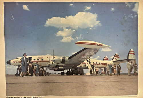 1957 trans world airlines - trans, fly