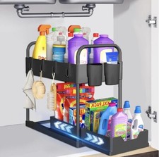 Under the sink shelf with 2