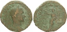 Sesterzio Romano In Bronzo