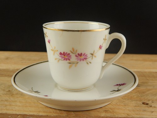 Antica tazza piattino - tazza,