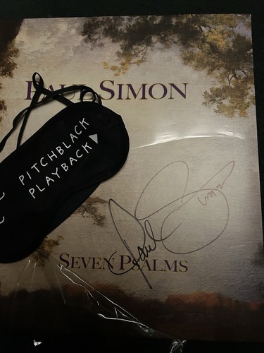 Paul simon seven - psalms, signed