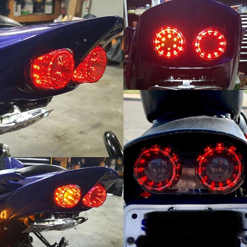 Led tail light for - tail, honda