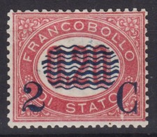 REGNO 1878 FRANCOBOLLI DI