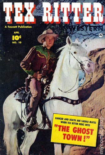 Tex ritter western 3 - #10, vg-