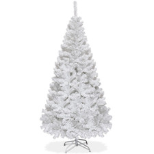 Albero Di Natale Artificiale 180Cm in PVC Con 650 Rami, Supporto in Metallo