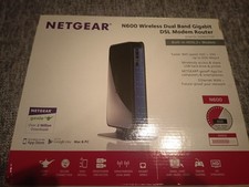 Router Netgear N600 Wireless Dual Band Gigabit DGND3700