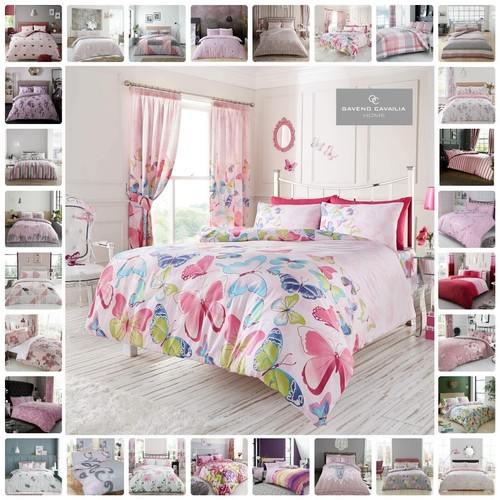 Set copripiumino rosa stampato - rosa,