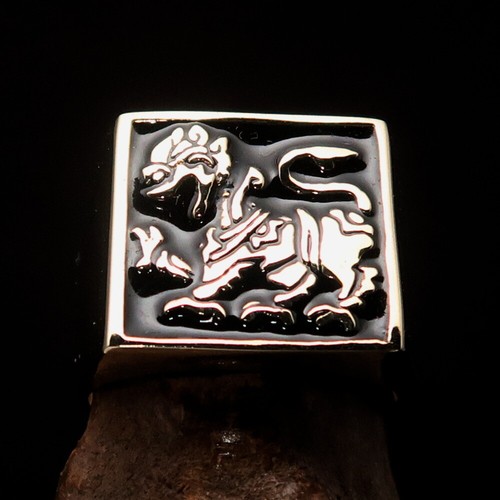 Anello leone singalese - anello,
