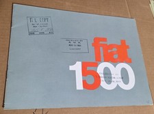Original 1965 FIAT 1500 Dealer