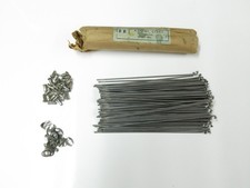 110x Raggi Ruota Nipples 145 x 1.8 mm Grossa Bici Bicibletta Vintage Epoca