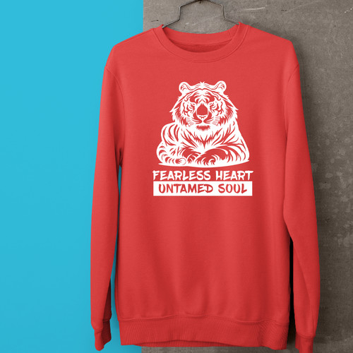 Felpa tiger graphic animal - graphic,