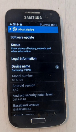 Samsung galaxy mini - s4,