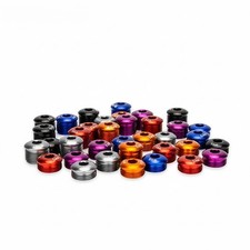 Parapolvere pedale nero viola