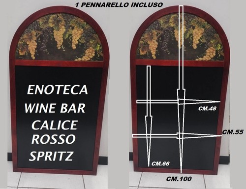 Solo per oggi lavagna wine - solo,