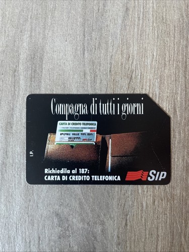 Scheda telefonica compagna - telefonica, “compagna