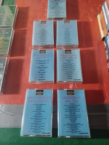 Lotto musicassette collezione - lotto,