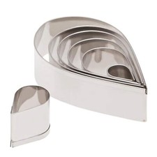 Cottura Attrezzature Acciaio Inox Decorazione Dolci Taglierino Ripieno, 7 Pezzi