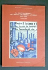 La cultura operaia nei