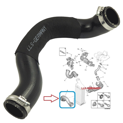 Tubo turbo aria - , di