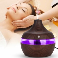 AroAroma Diffusore di Oli Essenziali Grani Ultrasuoni Aria LED Aromaterapia Umidificatore