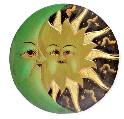 Arte legno indonesia sole - arte,