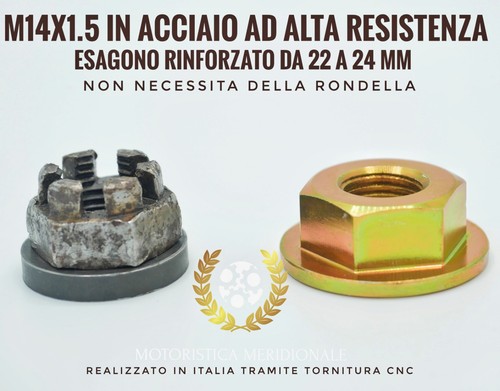 Dado rinforzato asse cambio - dado,