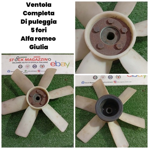 Ventola completa puleggia - ventola, di