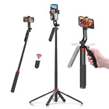 180CM Treppiede per cellulare, Ulanzi Selfie Stick Quad Tripod con telecomando B