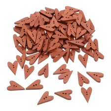  100 bottoni a forma di cuore