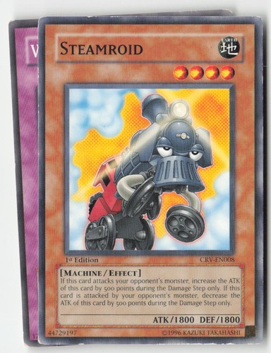 Yugioh steamroid crv - yugioh,