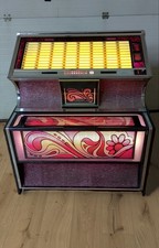 jukebox juke box rock-ola funzionante, anni 70, vintage, musica, dischi.