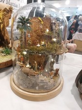 Presepe Napoletano in Campana di Vetro