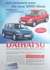 Daihatsu Sirion Allrad 10/00