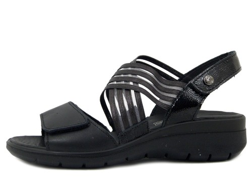 Sandali donna pelle - sandali, nero