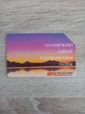 Scheda Carta Telefonica Rara