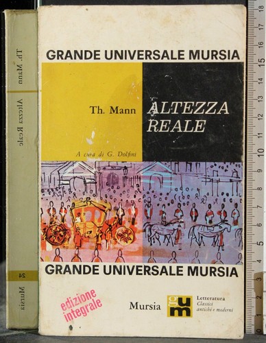 Altezza reale thomas mann - altezza, reale.